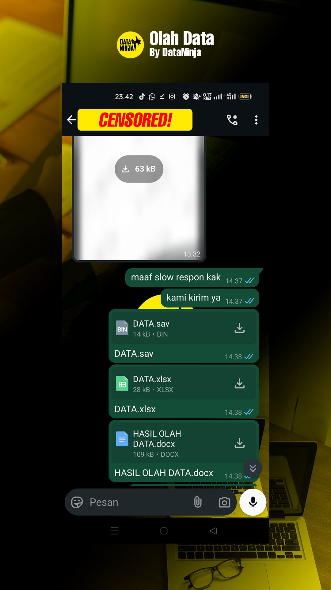 Testimoni olah data Data Ninja 5